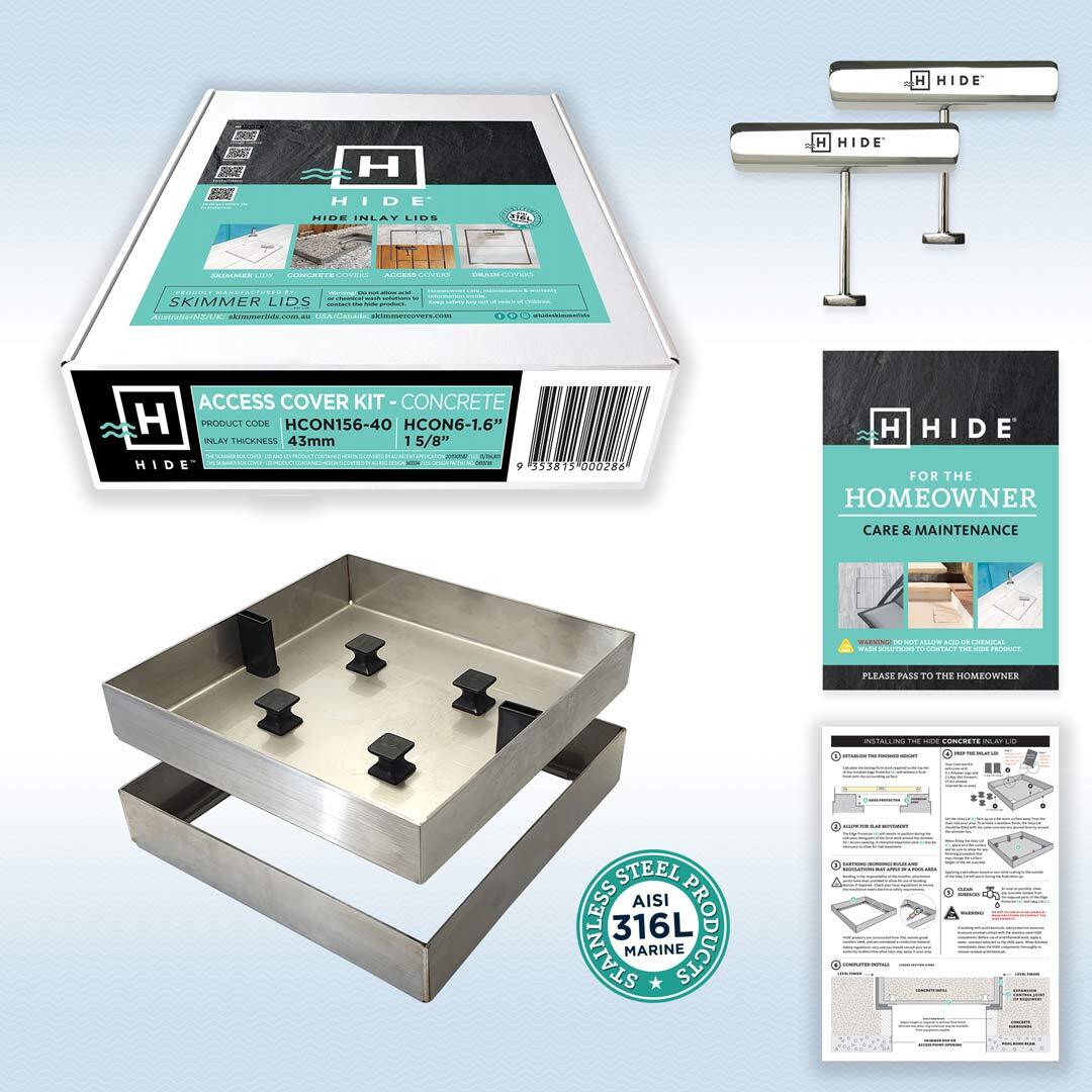 HIDE Concrete Cover Lid  HIDE Concrete Cover Lid