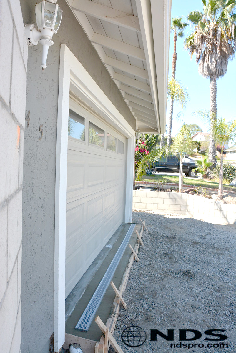 NDS channel drain system for stormwater runoff management